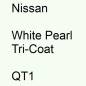 Preview: Nissan, White Pearl Tricoat, QT1.